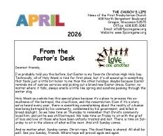April Newsletter Available Now